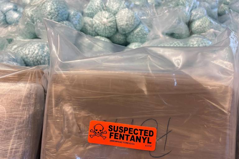 Decomiso de pastillas de fentanilo Colorado en noviembre pasado.