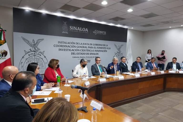 Instalan Junta de Gobierno de la Coordinación General para el Fomento a la Investigación Científica e Innovación