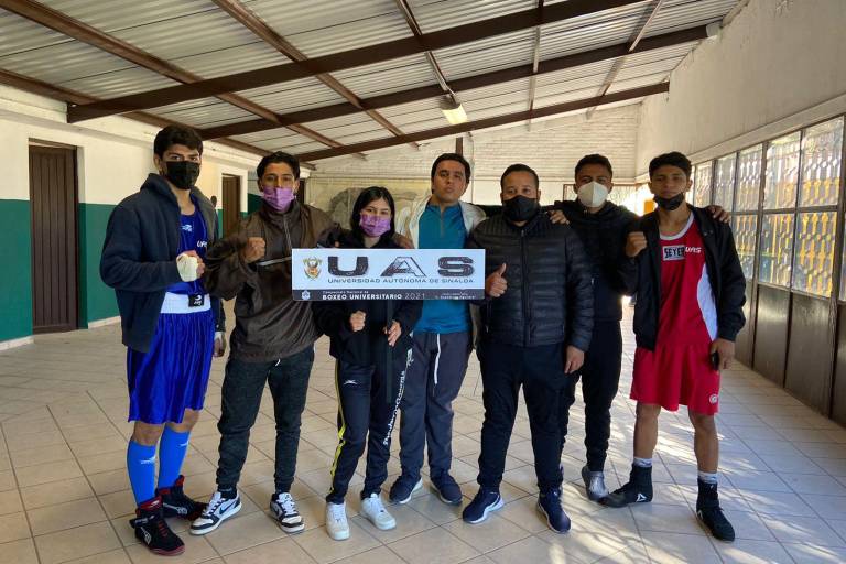Boxeadores de la UAS se cuelgan un oro y dos bronces en Nacional Universitario