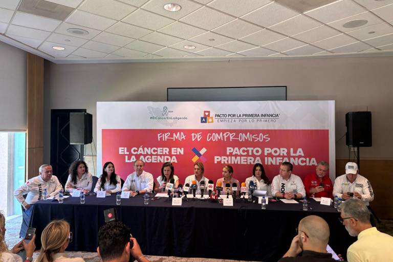 Fuerza y Corazón por Sinaloa firma compromiso para el Cáncer en la Agenda y Pacto por la Primera Infancia