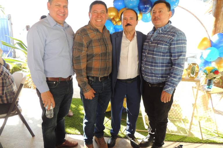 Celebran a Don Pepe Cabrera por sus 80 años de vida