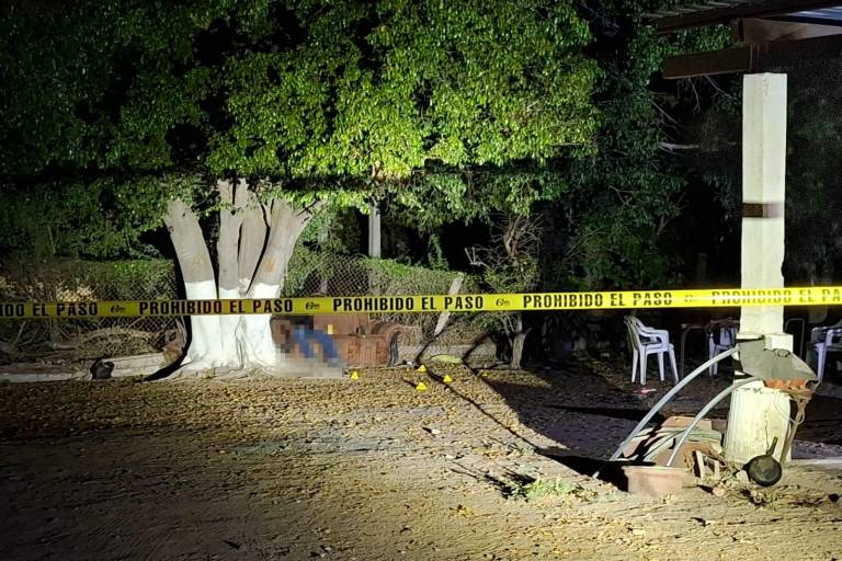 Asesinan un hombre a balazos en la colonia Michoacana, en Navolato