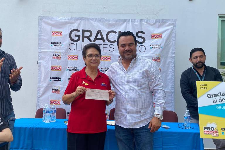 Recauda tiendas Oxxo 137 mil pesos para tratamientos de niños con cáncer