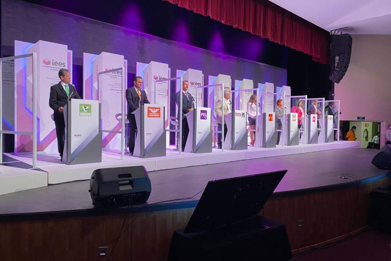 Debaten candidatos al Gobierno del Estado por el futuro de Sinaloa