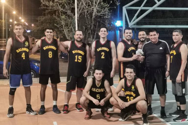 Halcones vuela hasta el título de la Segunda Fuerza de baloncesto, en Mazatlán