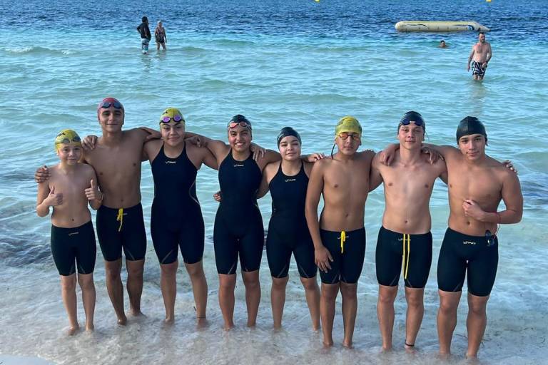 Clasifican 5 mazatlecos a Nacionales Conade de Aguas Abiertas