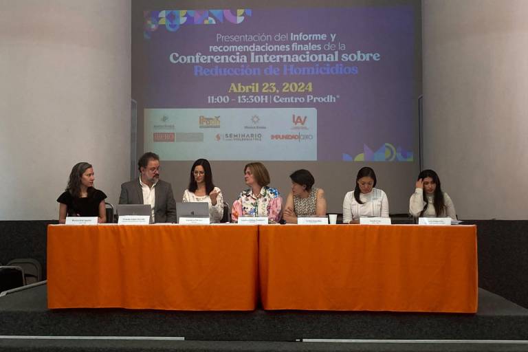 Organizaciones y universidades presentan propuestas para reducir homicidios en México