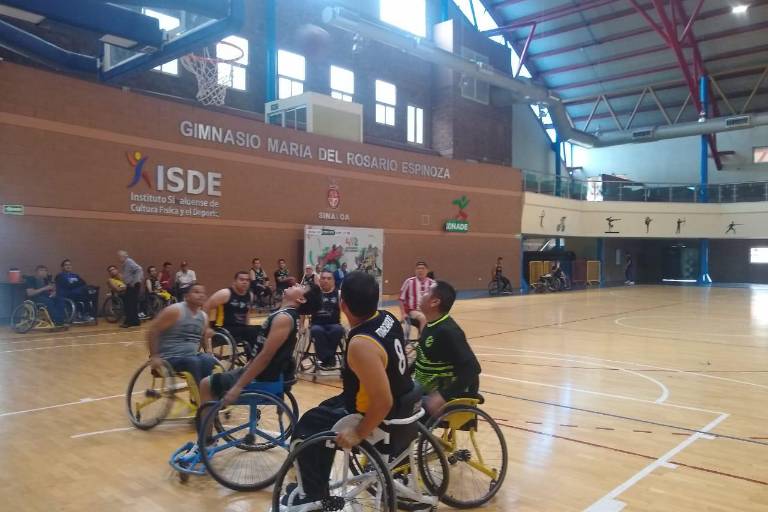 Imdec incluye exhibiciones de Basquetbol sobre sillas de ruedas y golbol, en los festejos de Culiacán