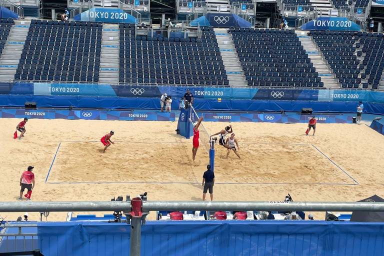 Sinaloenses José Luis Rubio y Josué Gastón Gaxiola caen en su debut en voleibol de playa