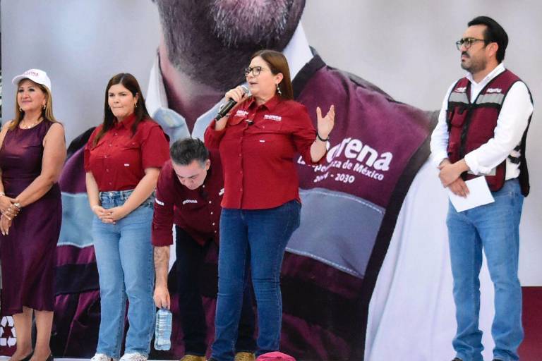 No puede el Gobierno estar al pendiente de todo, pero la jornada electoral será en paz, dice Imelda Castro