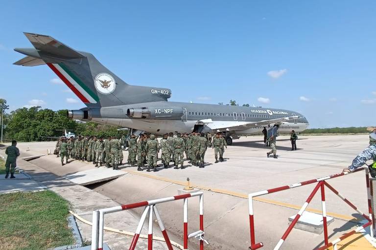 Arriban a Sinaloa 200 elementos de las fuerzas especiales para reforzar seguridad