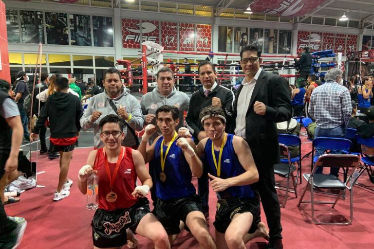 Destacan sinaloenses en nacional de Muay Thai