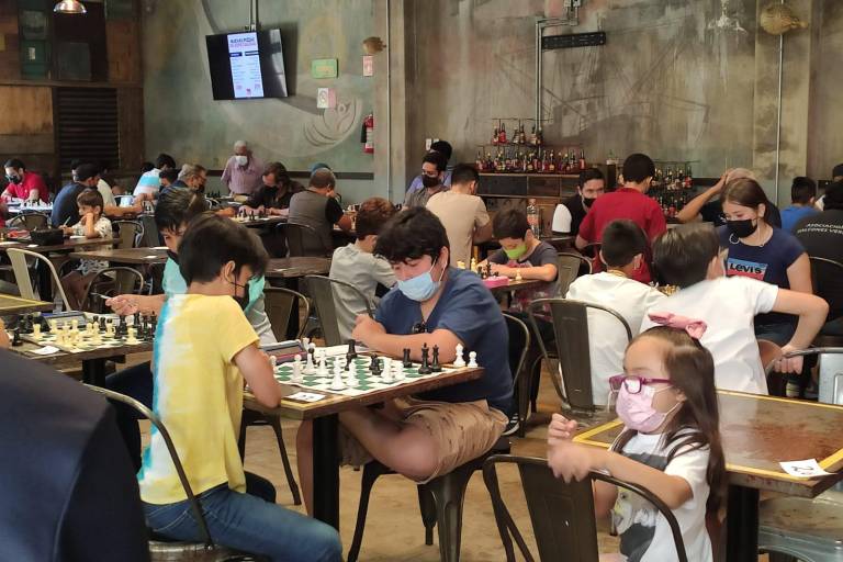 Aventajan Jara, Rodríguez y Hernández en Abierto de Ajedrez La Mona