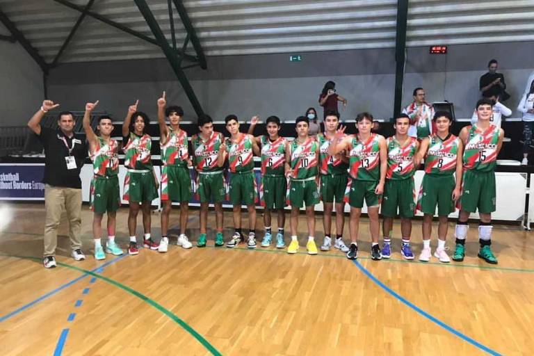 Basquetbolistas sinaloenses son campeones con México en los Juegos Mundiales Escolares U15