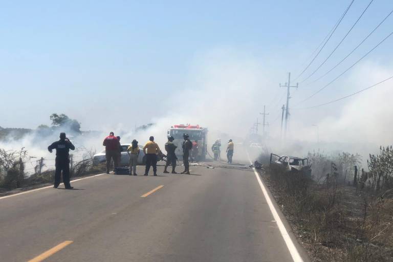 Una maestra fallecida y cuatro lesionados deja accidente en Escuinapa