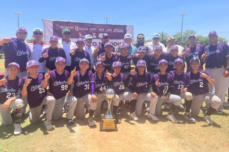 Chihuahua, bicampeón del Nacional de Beisbol U12 celebrado en Culiacán