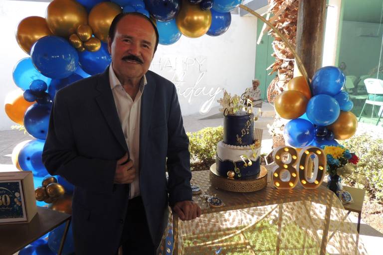 Celebran a Don Pepe Cabrera por sus 80 años de vida