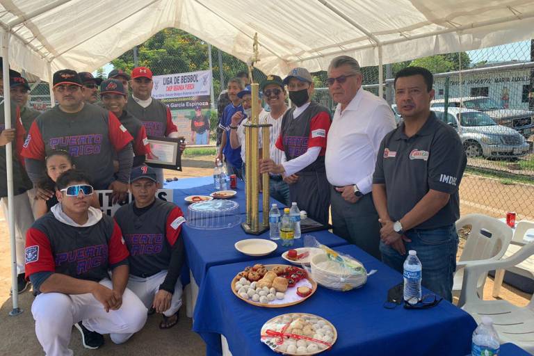 Inauguran Liga de Beisbol CNOP en honor a Esteban García Espinoza