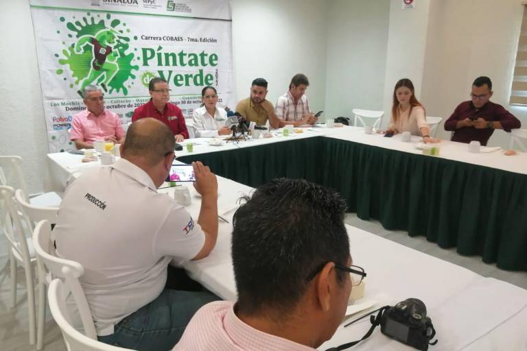 Cobaes anuncia la carrera ‘Píntate de Verde’ en Mazatlán