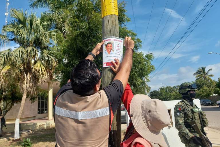 Colectivo de buscadoras visibiliza a desaparecidos en Escuinapa