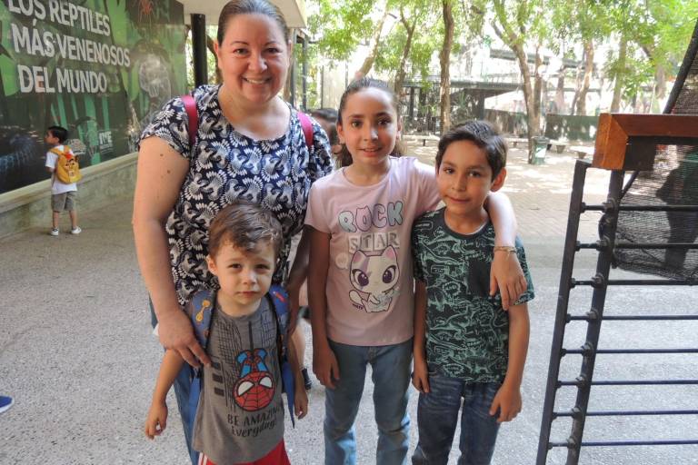 Disfrutan de unas vacaciones ‘salvajes’ en el Zoológico de Culiacán