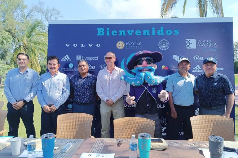 Presentan una nueva edición del Torneo Anual de Golf Marina Mazatlán