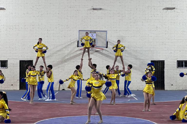 Prepa UAS y Secundaria Maestro Julio Hernández, ganadoras del concurso de porristas en Rosario