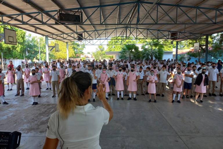 ‘Activa’ Imdec a alumnos de la Secundaria Centenario