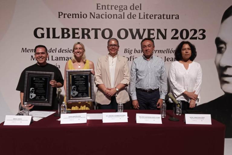 Celebran a la poesía y el cuento con el Premio Nacional de Literatura Gilberto Owen 2023