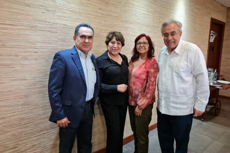 Rector de la UAS se reúne con Delfina Gómez y su sucesora en la SEP