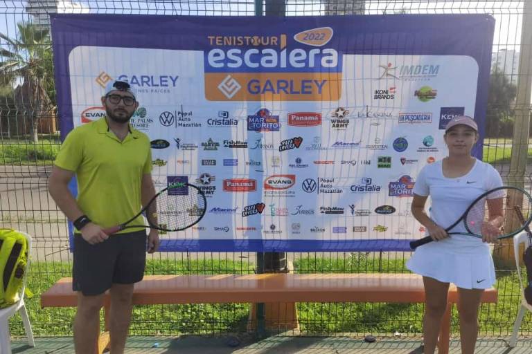 Inician acciones del Torneo de Tenis Escalera Garley en el parque lineal Kilómetro Cero