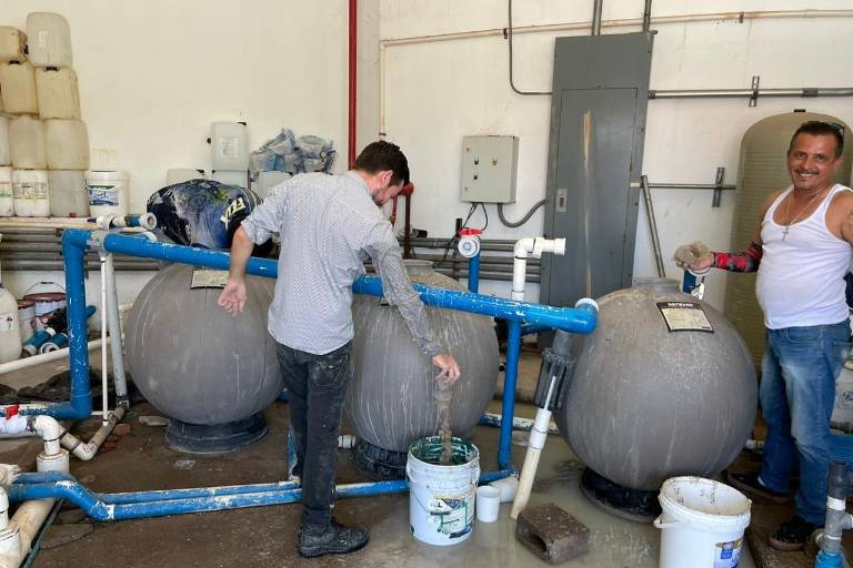 Ayuntamiento de Culiacán da mantenimiento a Polideportivo Valle Alto