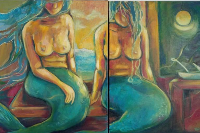 Inauguran en Casa Achoy la exposición Cuerpo, espacio y razón, de la artista Bárbara Beltrán