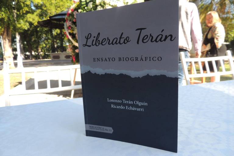Recuerdan a Liberato Terán Olguín, con libro biográfico