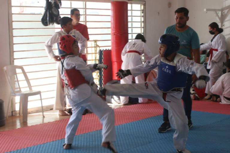 Preselección mazatleca de taekwondo cumple con evaluaciones rumbo a los Juegos Nacionales Conade 2023