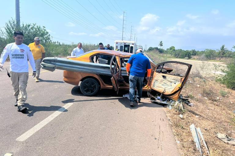 Fallece niño de 11 años en choque en la carretera Escuinapa-Teacapán