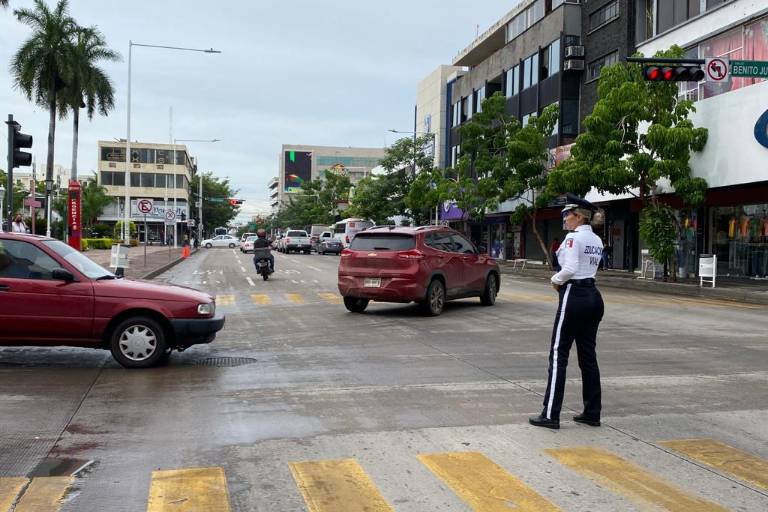 Buscan mantener al peatón en la cima de la pirámide de movilidad en Culiacán
