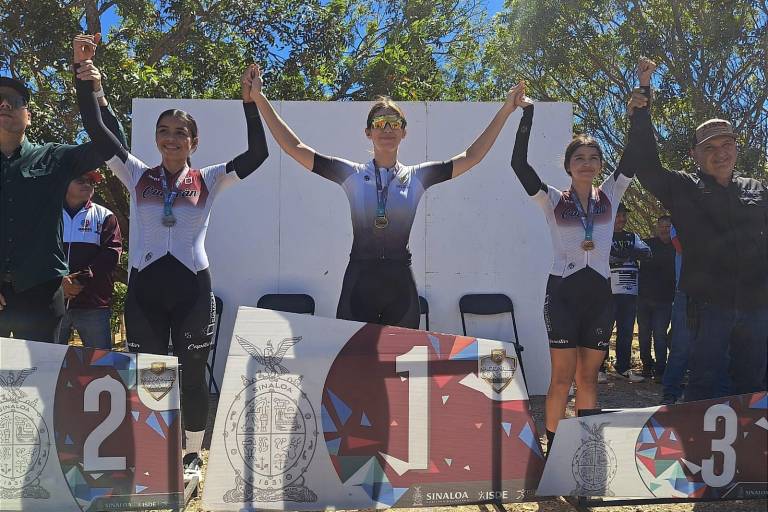 Cierre de lujo en el ciclismo: gana Mazatlán tercia de oros en Guasave