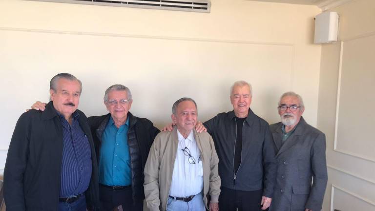 Antonio Núñez, Eduardo Niebla, Guadalupe Ramos, Jesús Enrique Hernández y Tomás Rochín.