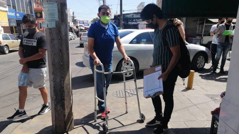 Evalúan movilidad para personas con discapacidad y peatones en Culiacán