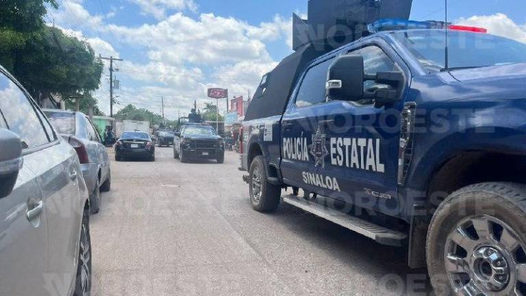 El ataque armado contra elementos de la PEP en Mazatlán movilizó a las fuerzas de seguridad.