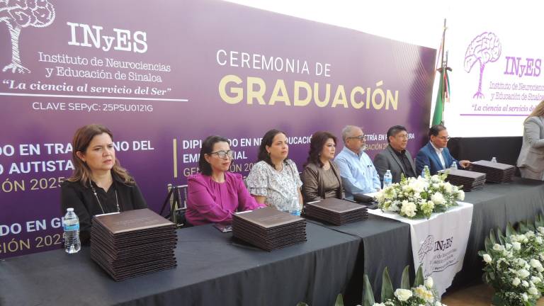 Despide el Instituto de Neurociencias y Educación de Sinaloa, a una generación más