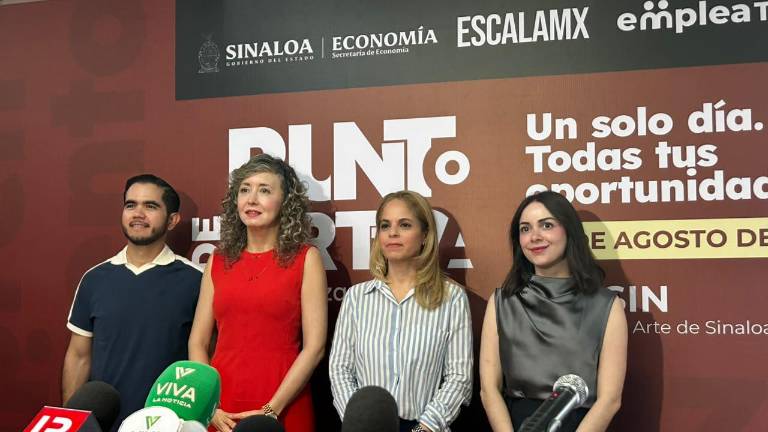 Anuncian que el viernes se ofrecerán en Culiacán 425 vacantes para jóvenes.