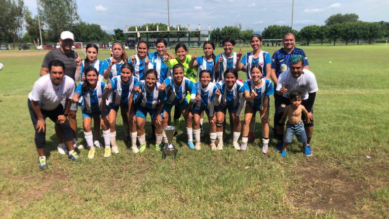 Águilas UAS se quedó con el título del Estatal de la Copa Telmex Femenil.