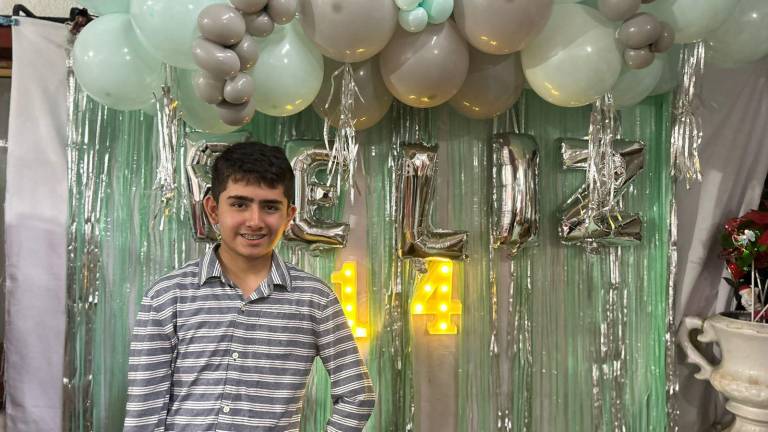 Sergio de Jesús Colón Arredondo celebró su cumpleaños número 14 rodeado del cariño de su familia.