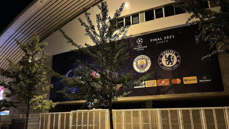 El Estadio del Porto está listo para recibir la final de la Champions League, el próximo sábado 29 de mayo.