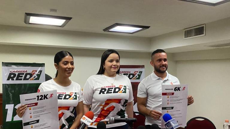 Anuncia PRI Sinaloa Carrera Red de 6 y 12 kilómetros para festejar el Día de la Juventud