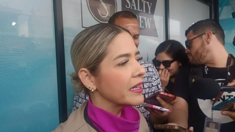 La Alcaldesa Estrella Palacios mostró su apoyo a la periodista Sheila Arias.