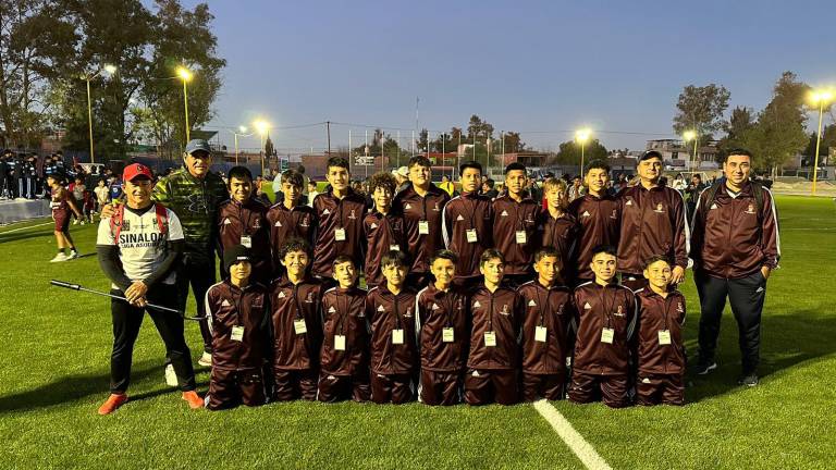 La Selección Sinaloa Sub 12 ganó el tercer lugar en el Nacional.