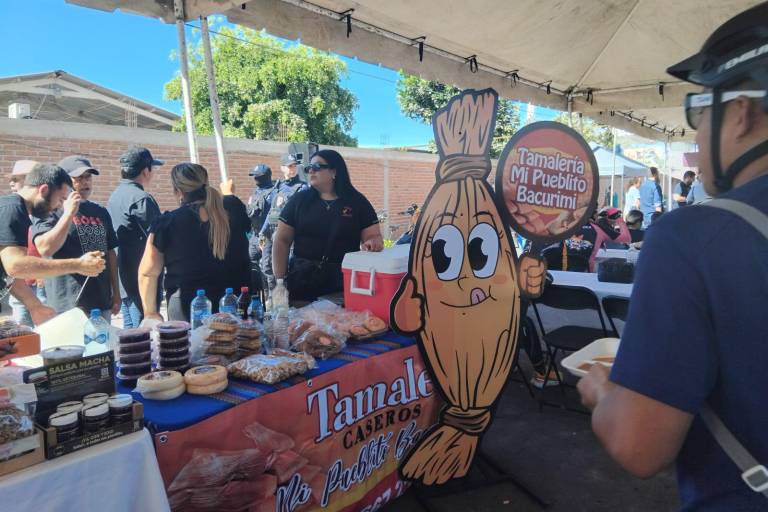 Celebran la primera Feria del Tamal sobre el corredor gastronómico de Bacurimí